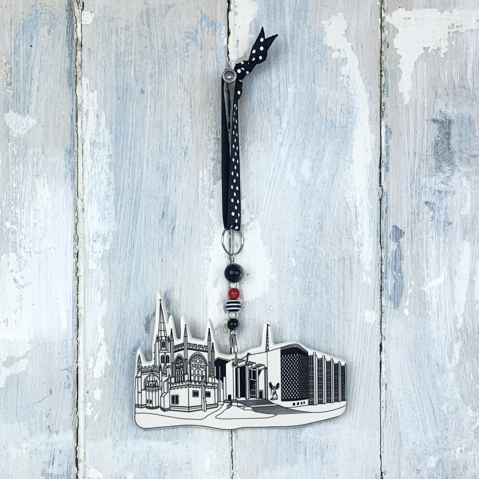 Coventry Cathedral — handmade ceramic decoration