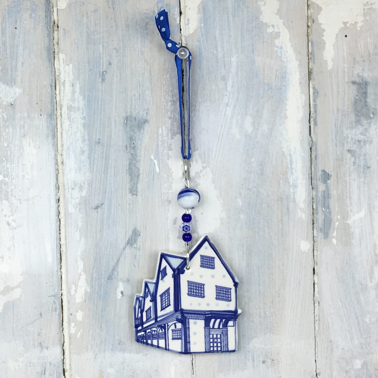 Newbury Cloth Hall — handmade ceramic decoration