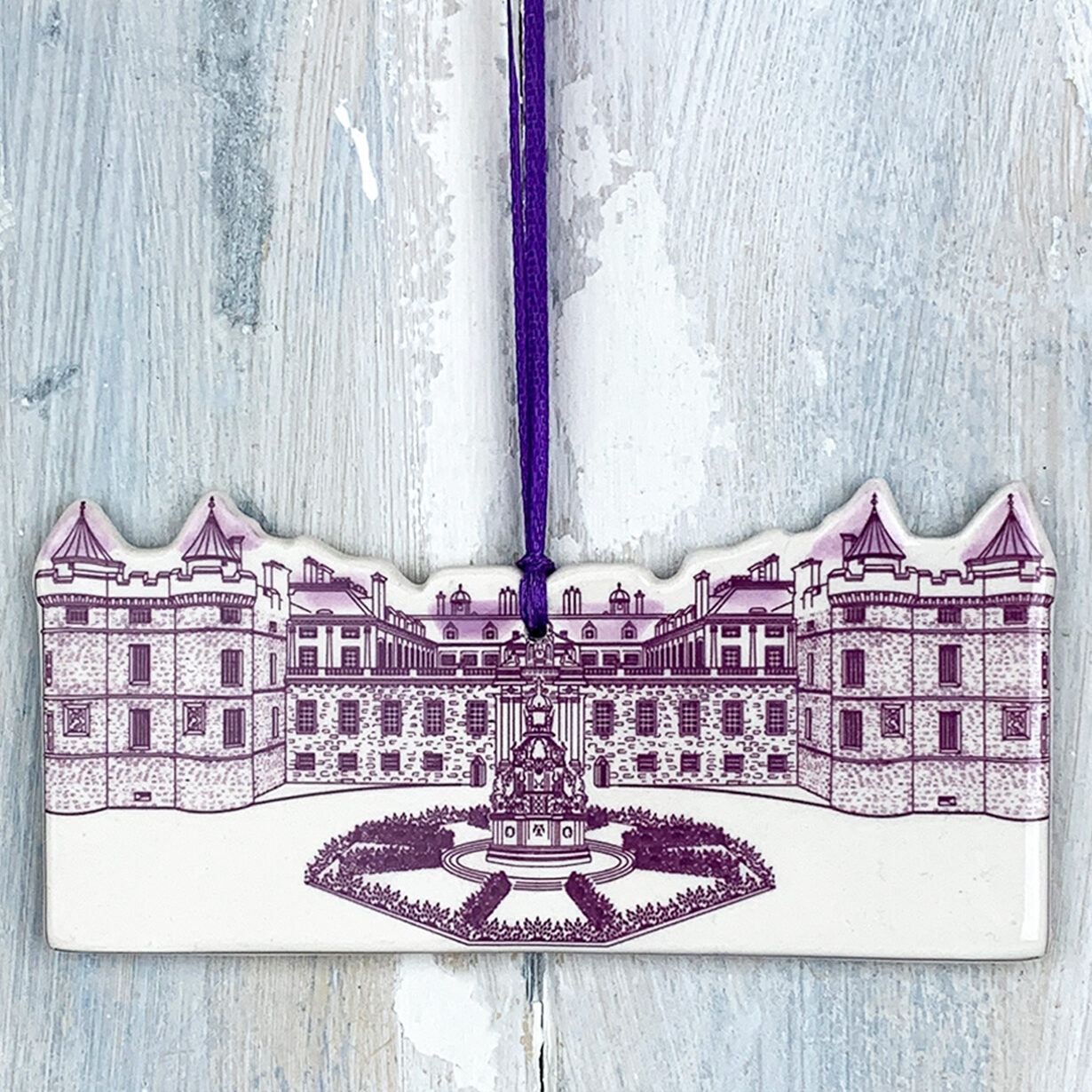 Palace of Holyroodhouse — handmade ceramic decoration