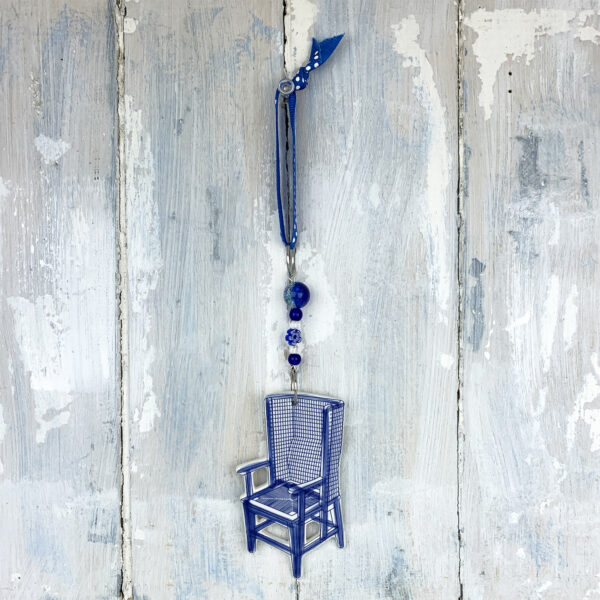 Traditional Orkney Chair — handmade ceramic decoration