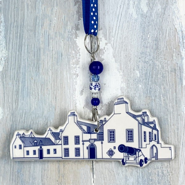 Blue Skaill House hanging decoration