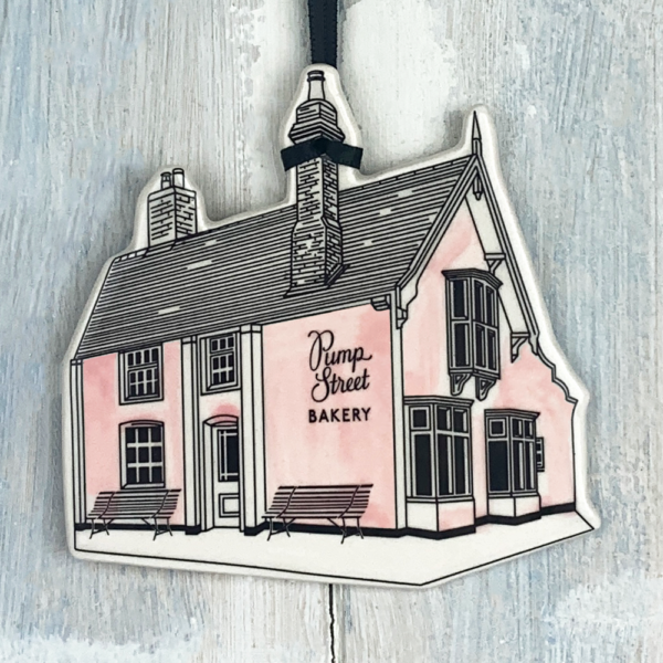 Pink Pump Street Chocolate hanging decoration