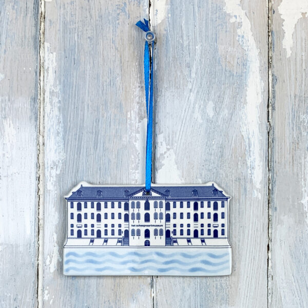Blue Het Scheepvaartmuseum National Maritime Museum Amsterdam hanging decoration - Image 2