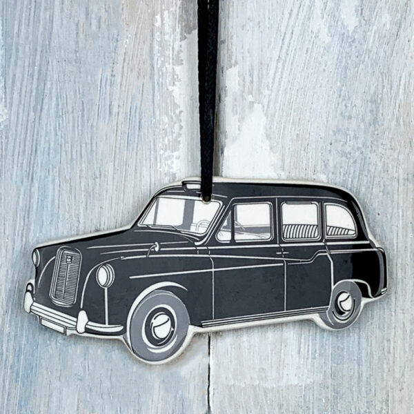 Black Taxi hanging decoration