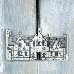 Black Skyfall hanging decoration