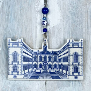 Blue Bluecoat hanging decoration